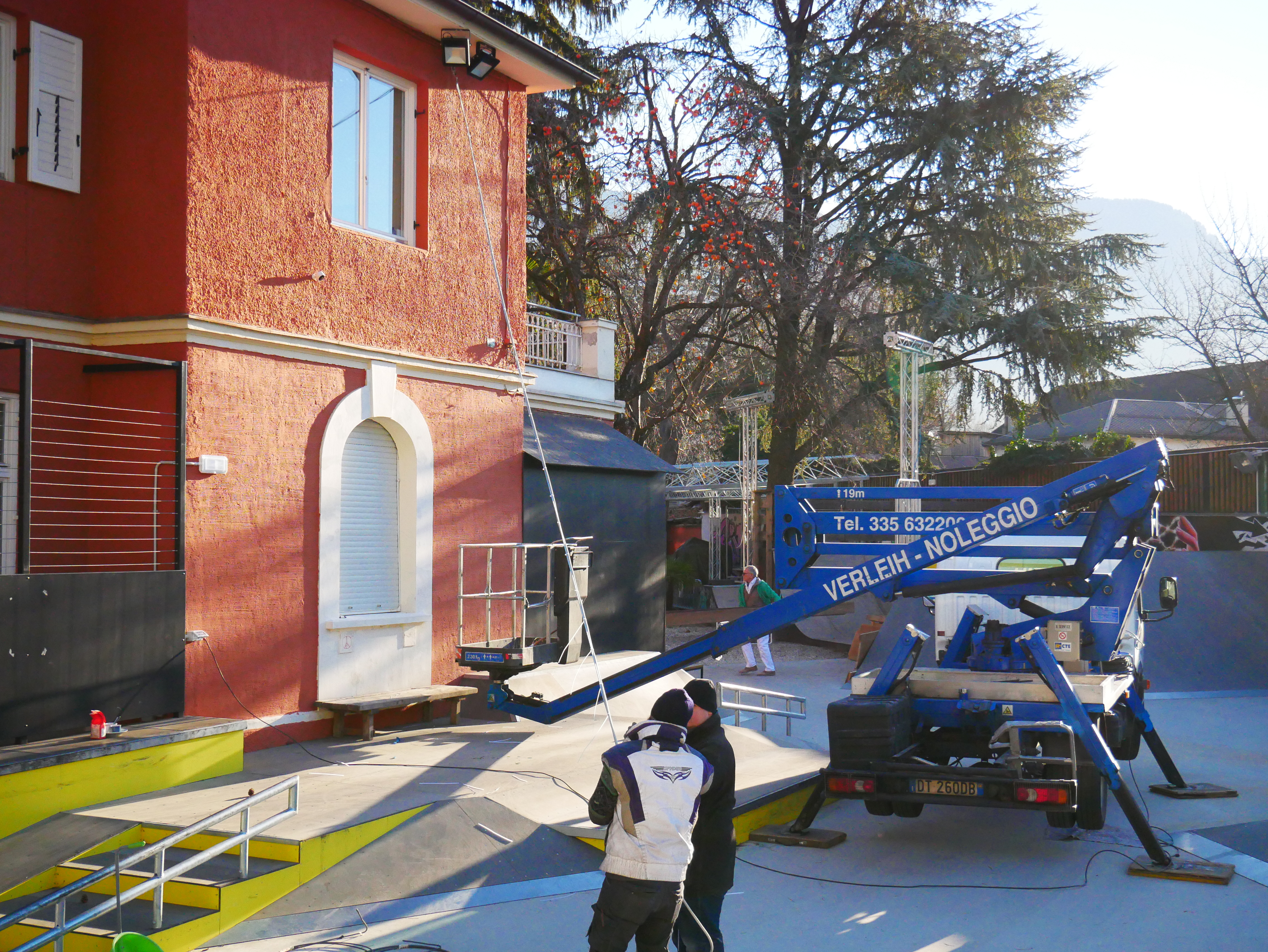 Licht Skatepark - Luci Skatepark - Jugendzentrum Jungle Meran - Centro giovani Jungle Merano