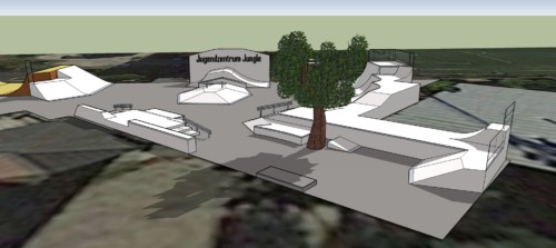 Skatepark - Jugendzentrum Jungle Meran - Centro giovani Jungle Merano