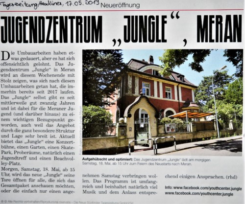 20190517 - Tageszeitung - Headliner - Eröffnungsfeier 20190517 - Tageszeitung - Headliner - Eröffnungsfeier