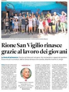 08.06.2019 Alto Adige - Rione San Vigilio rinasce grazie al lavoro dei giovani