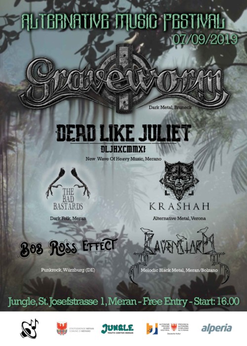 Alternative Music Festival - Flyer