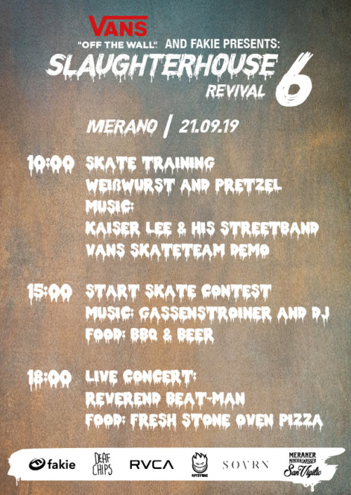 Slaughterhouse - Flyer