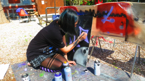 Graffiti Kurs im Jungle - Corso Graffiti al Jungle