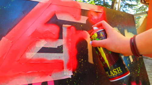 Graffiti Kurs im Jungle - Corso Graffiti al Jungle