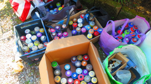 Graffiti Kurs im Jungle - Corso Graffiti al Jungle