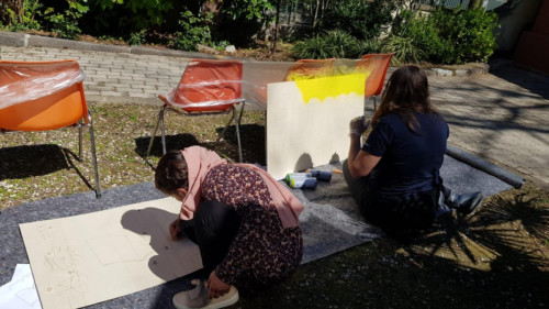 Graffiti Kurs im Jungle - Corso Graffiti al Jungle